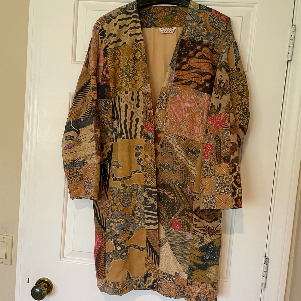 Artistic Patchwork Women's Blazer - image 1